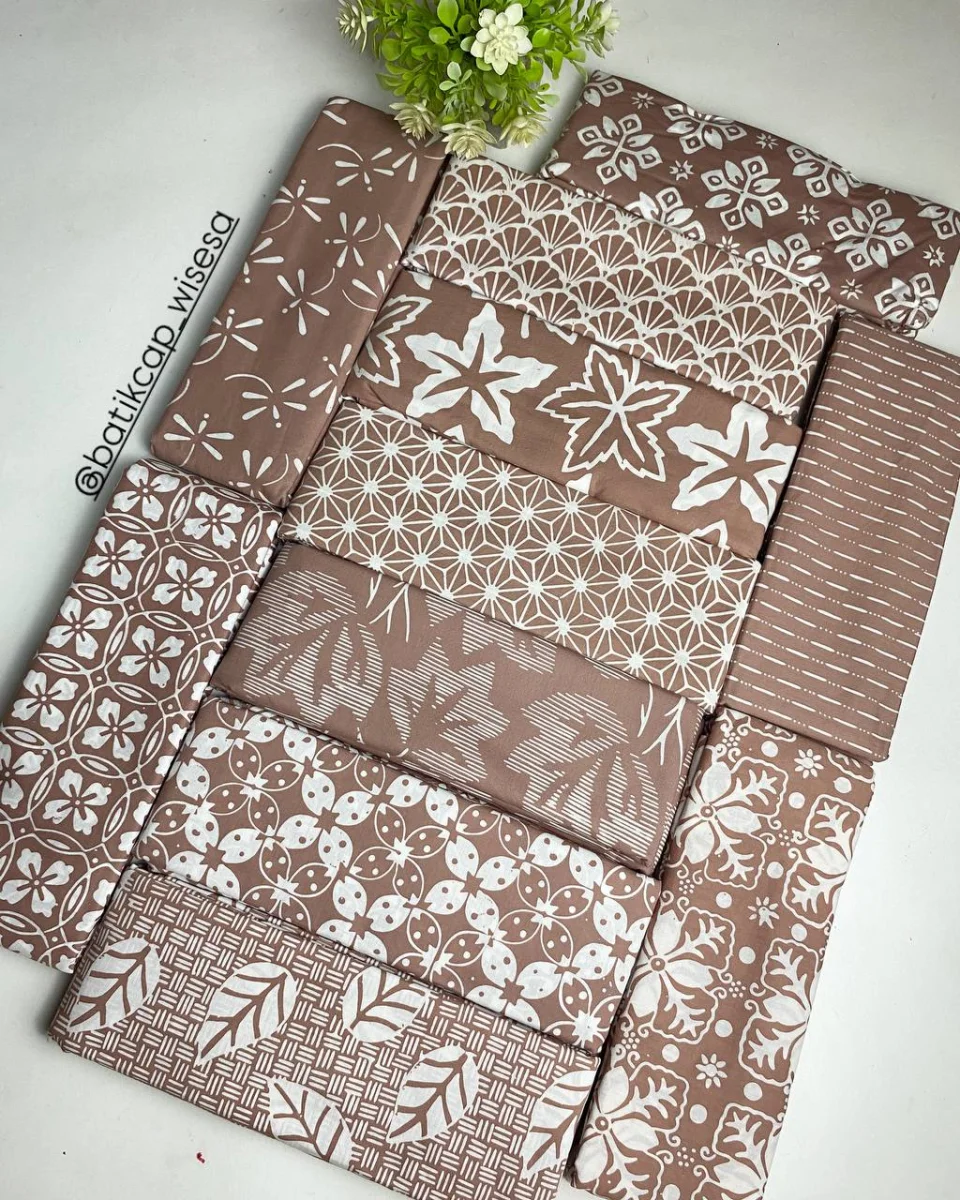 Batik Cap Coklat